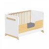 Βρεφικό Κρεβάτι μετατρεπόμενo σε παιδικό Casababy Palmer White