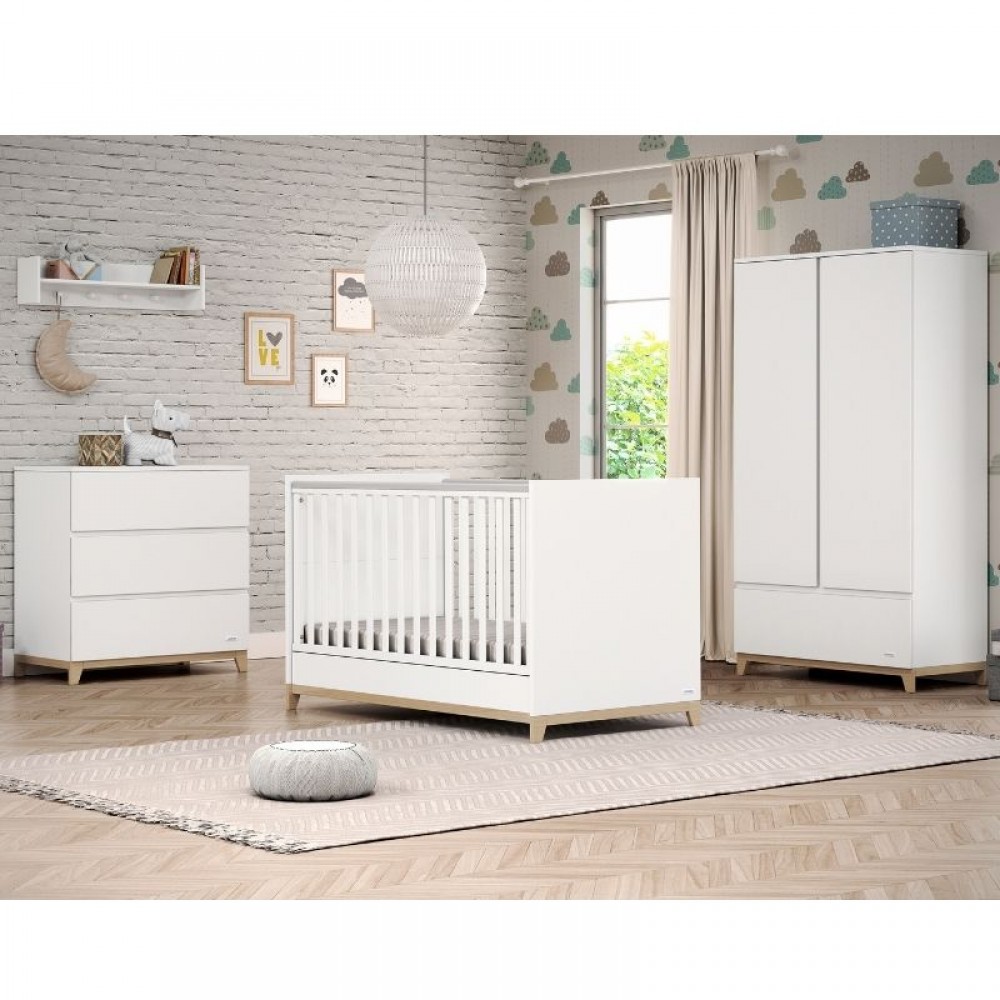 Βρεφικό Κρεβάτι &amp; Συρταριέρα Casababy Zoom 