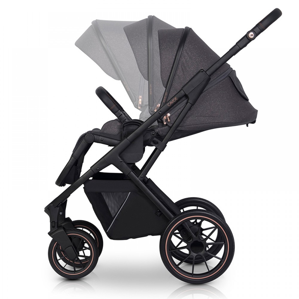 Καρότσι Cavoe Axo Shine 3 in 1 French Grey