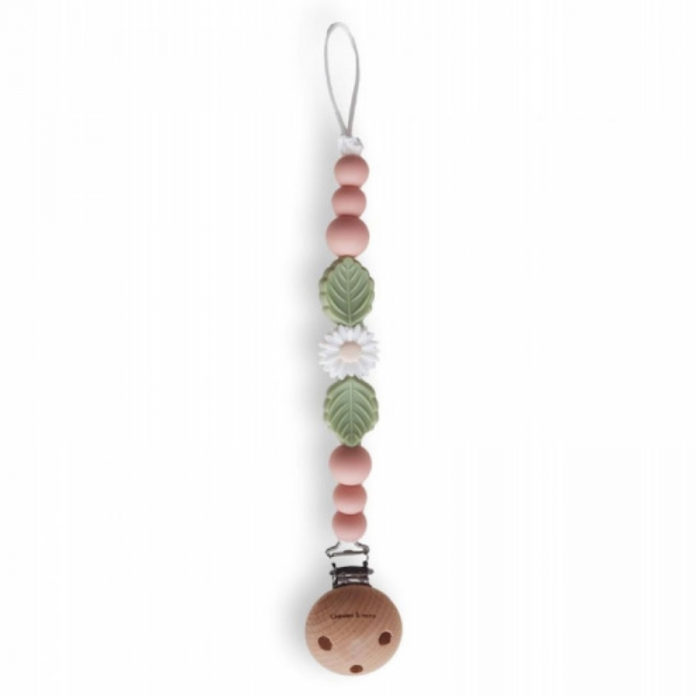 Κλιπ Πιπίλας Chewies & More Daisy Peach Κλιπ Πιπίλας Chewies & More Daisy Peach