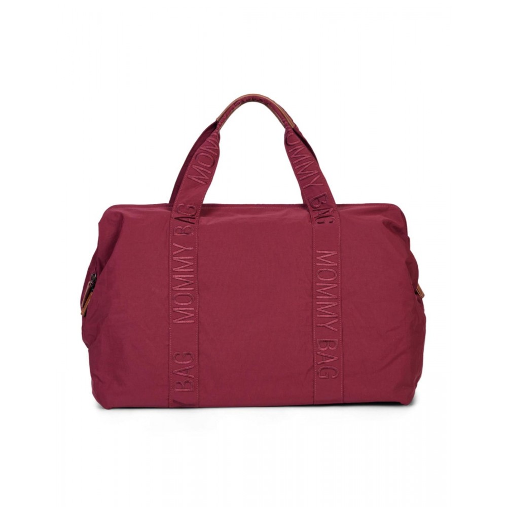 Τσάντα Childhome Mommy Club Signature Urban Burgundy