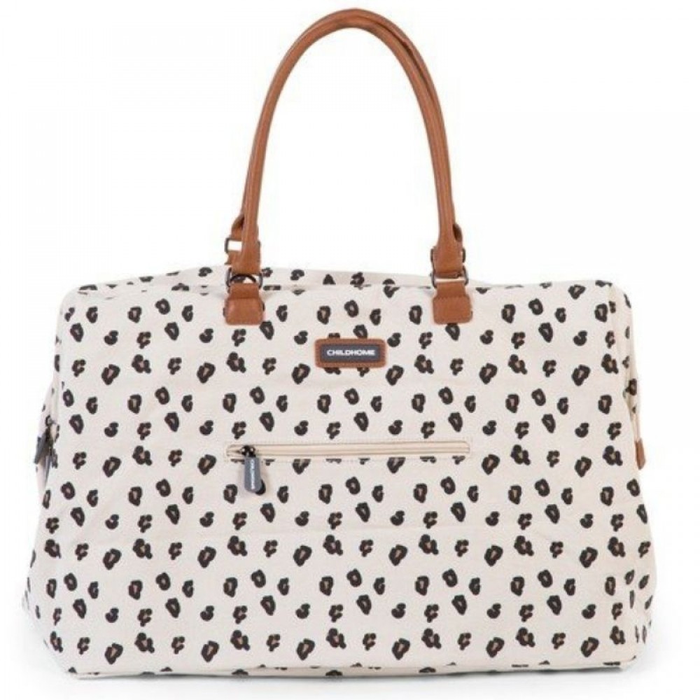 Τσάντα αλλαγής Childhome Mommy Bag Big Canvas Leopard