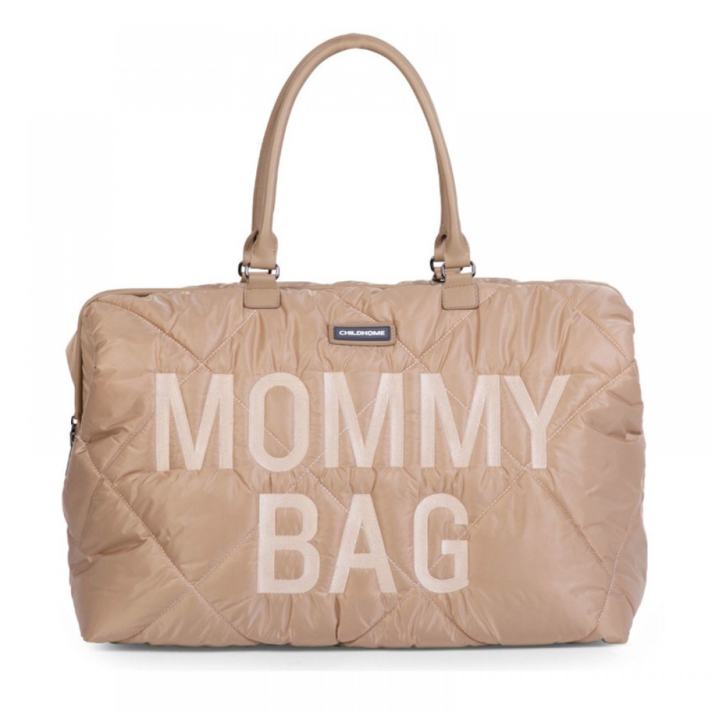 Τσάντα αλλαγής Childhome Mommy Bag Puffered Beige Τσάντα αλλαγής Childhome Mommy Bag Puffered Beige