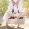 Τσάντα Childhome Family Bag Stripes Nude/Terracotta