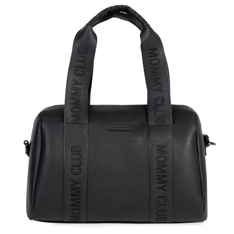 Τσάντα Childhome Mommy Club Signature Leather Black