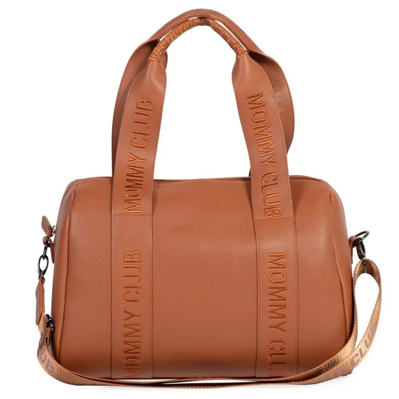 Τσάντα Childhome Mommy Club Signature Leather Brown