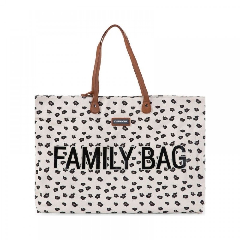 Τσάντα Childhome Family Bag Canvas Leopard