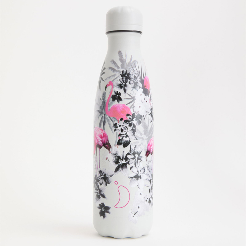 Θερμός Chilly's Original Bottle Tropical Flamingo Revival 500ml 