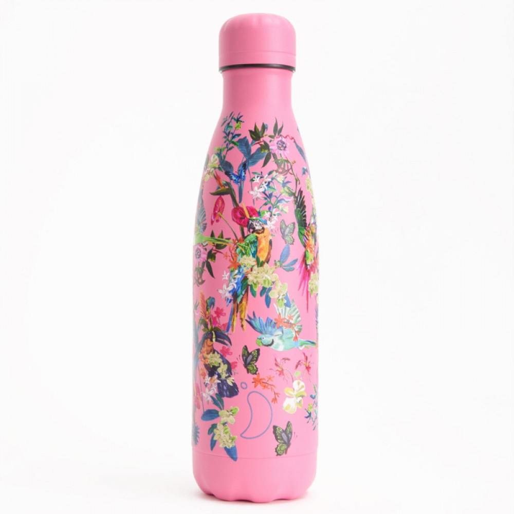 Θερμός Chilly's Original Bottle Tropical Macaw Madness 500ml 