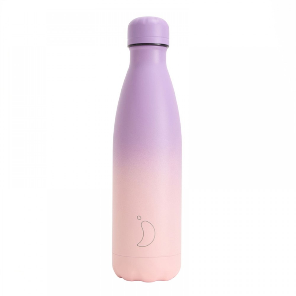 Θερμός Chilly's Original Bottle Gradient Peach Purple 500ml 