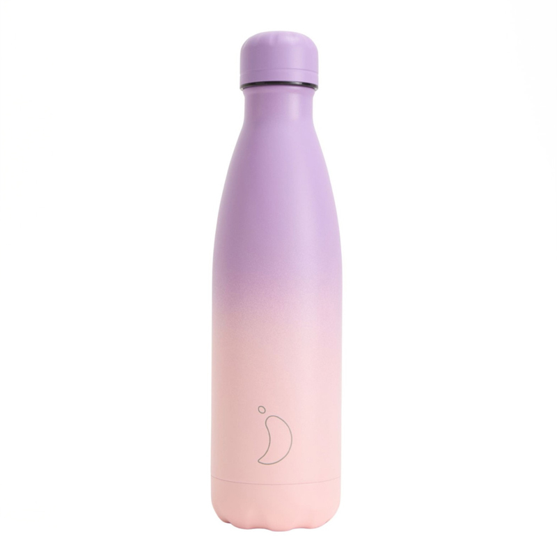Θερμός Chilly's Original Bottle Gradient Peach Purple 500ml 