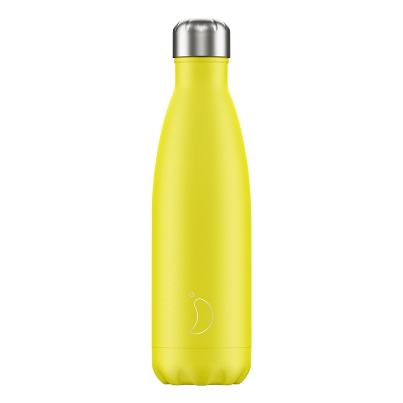 Θερμός Chilly's Neon Yellow 500ml