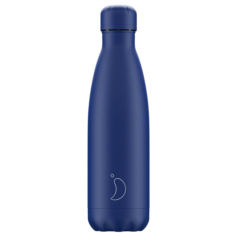 Θερμός Chilly's All Matte Blue 500ml