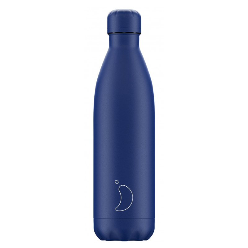 Θερμός Chilly's All Matte Blue 750ml