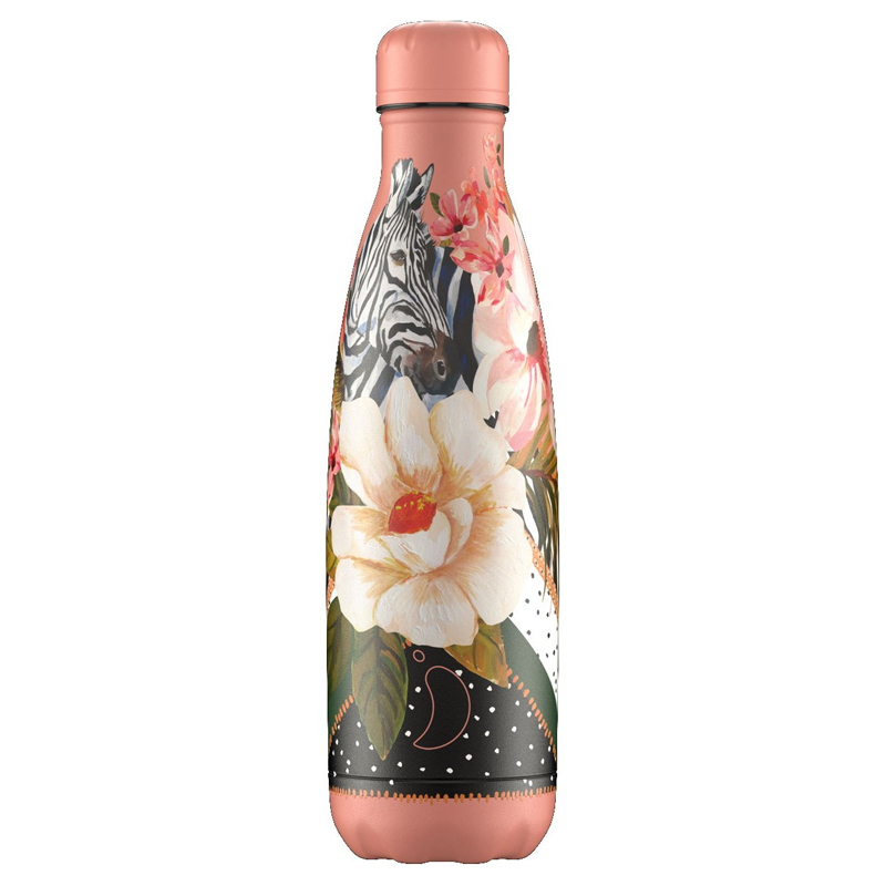 Θερμός Chilly's Tropical Polka Zebra 500ml