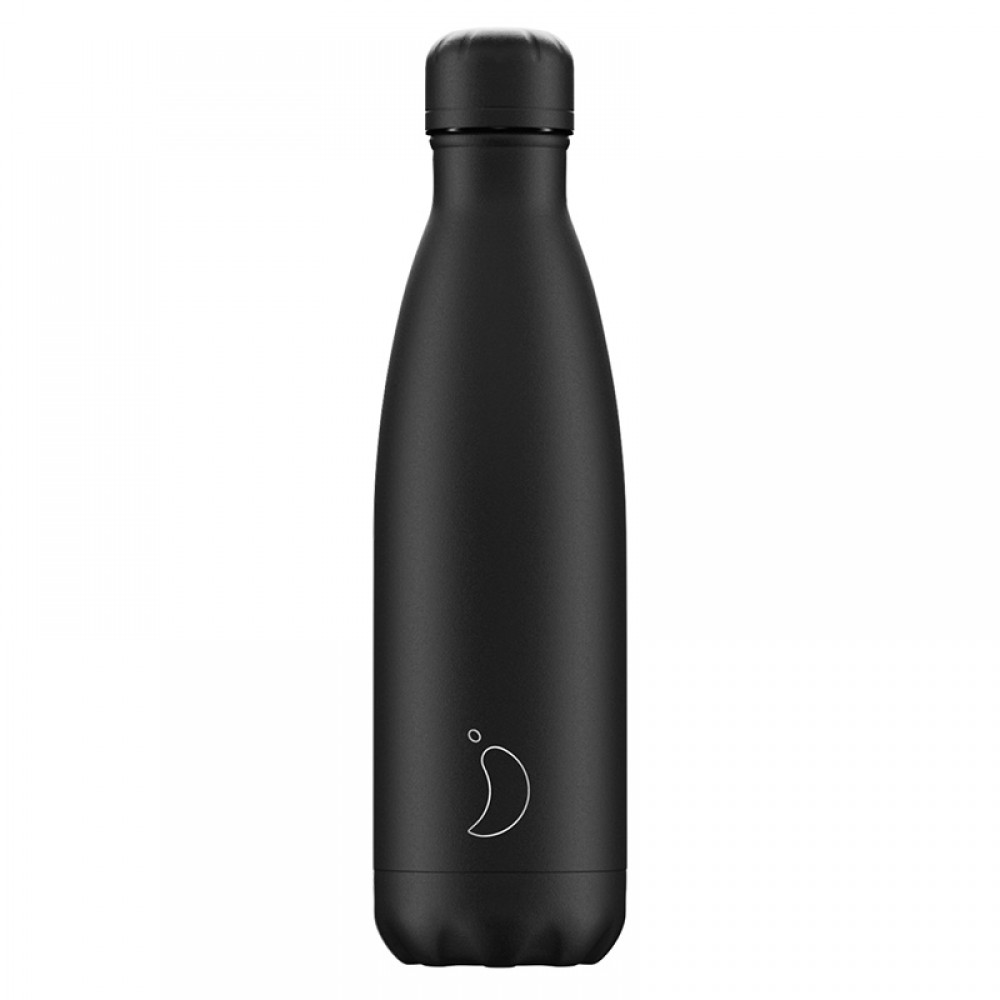 Θερμός Chilly's All Black 500ml Θερμός Chilly's All Black 500ml