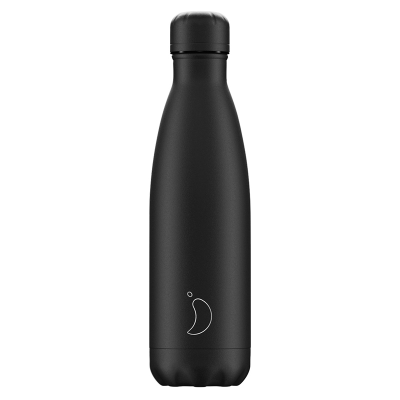 Θερμός Chilly's All Black 500ml