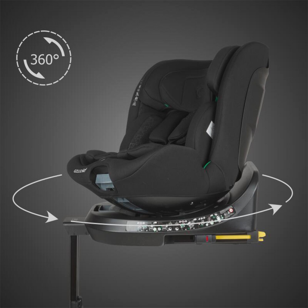 Κάθισμα Αυτοκινήτου Coccolle Ario i-SIZE 40-150cm Midnight Black