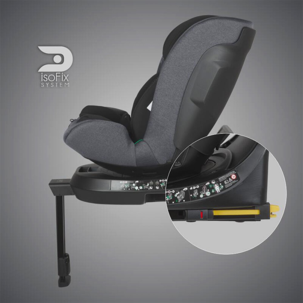 Κάθισμα Αυτοκινήτου Coccolle Ario i-SIZE 40-150cm Anthracite