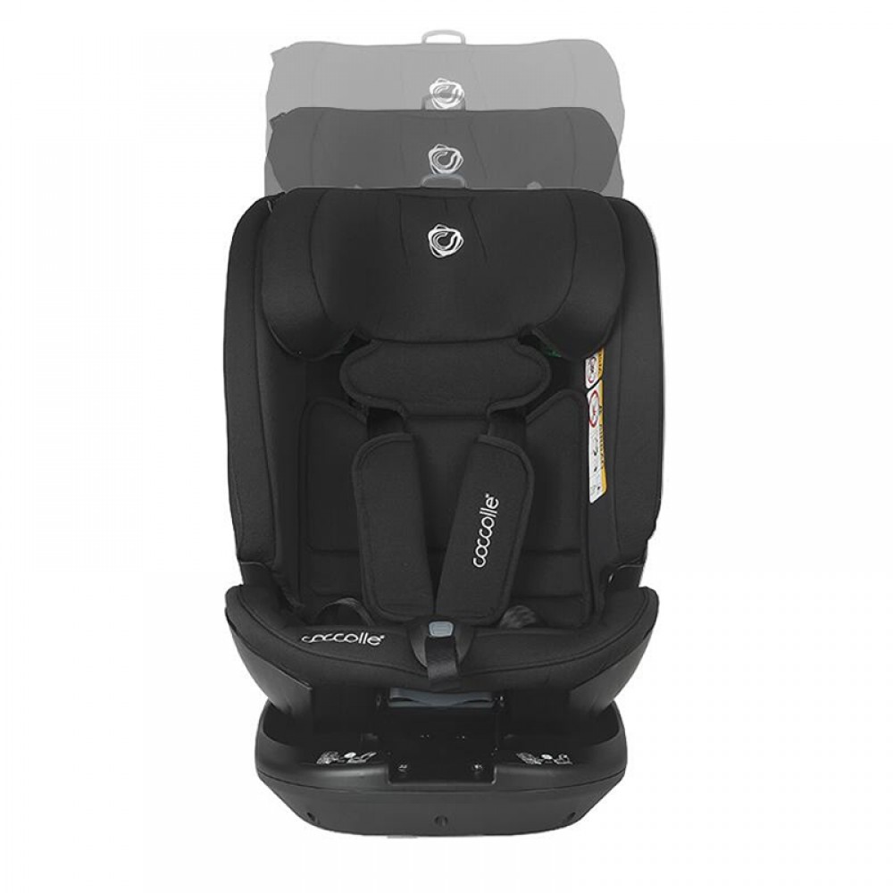 Κάθισμα Αυτοκινήτου Smart Baby Coccolle 360ᵒ i-size Velsa 0-36kg Jet Black