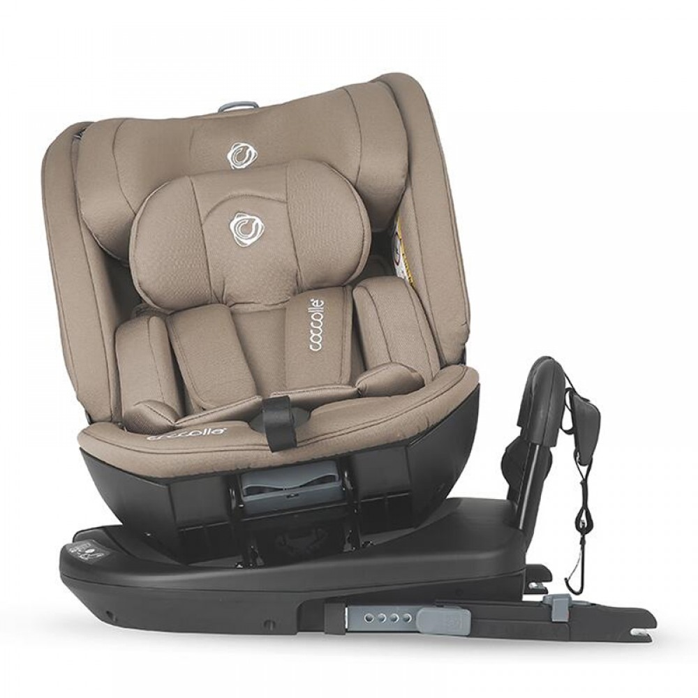 Κάθισμα Αυτοκινήτου Smart Baby Coccolle 360ᵒ i-size Velsa 0-36kg Taupe Brown