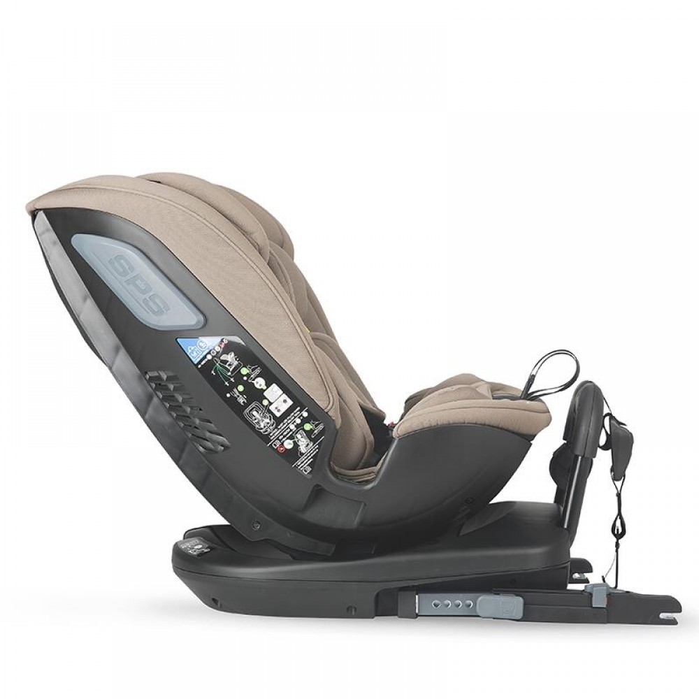 Κάθισμα Αυτοκινήτου Smart Baby Coccolle 360ᵒ i-size Velsa 0-36kg Taupe Brown