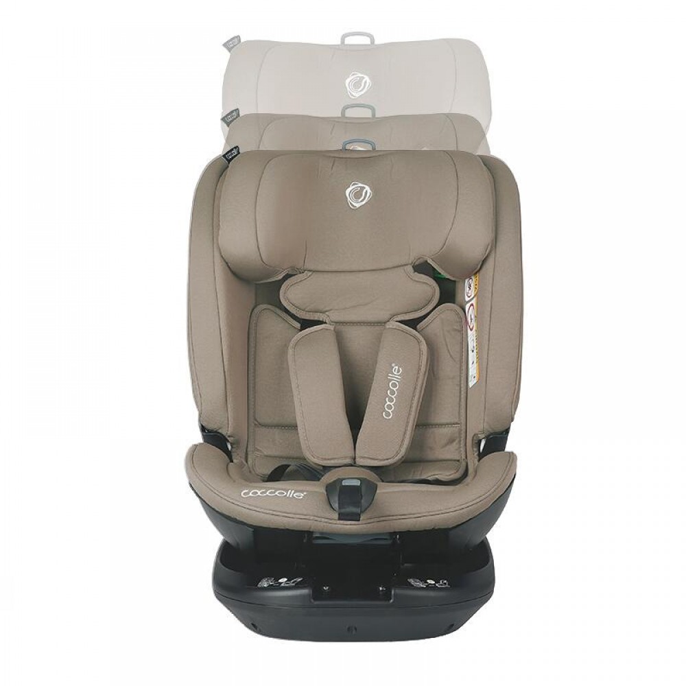 Κάθισμα Αυτοκινήτου Smart Baby Coccolle 360ᵒ i-size Velsa 0-36kg Taupe Brown