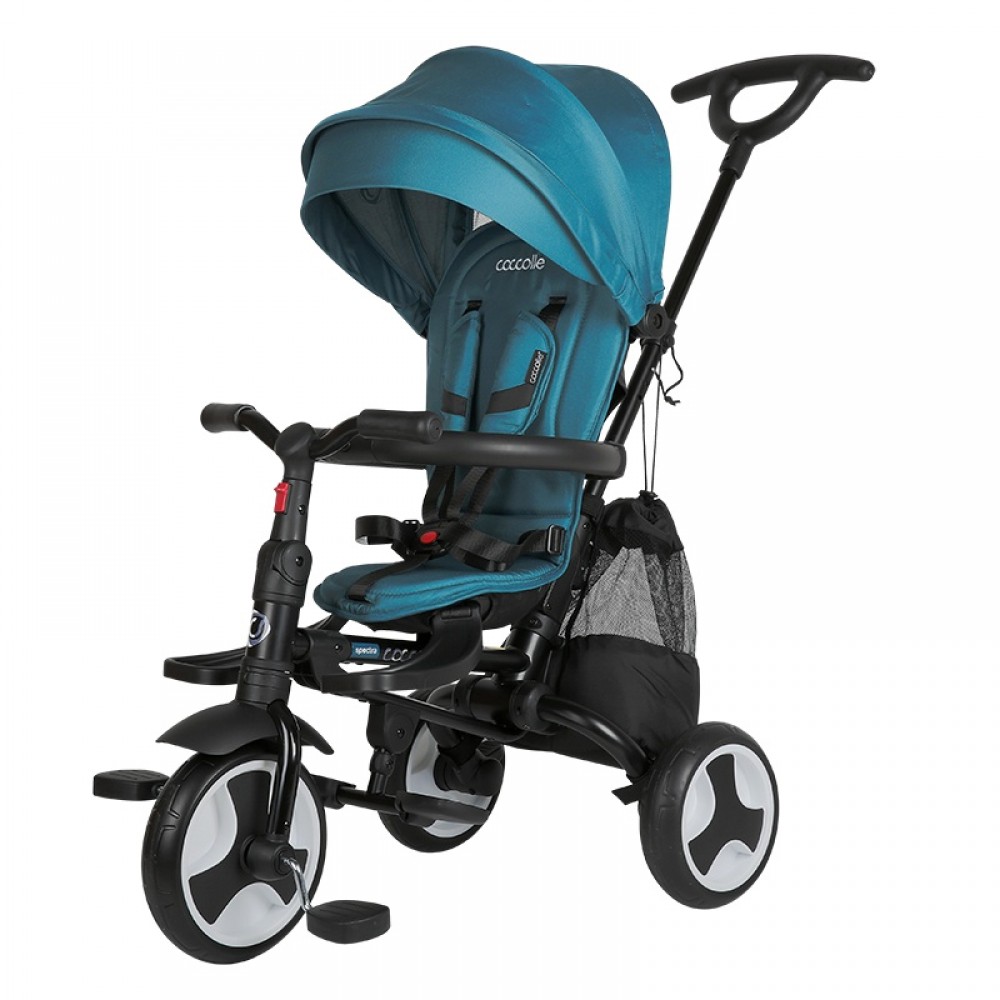 Τρίκυκλο Αναδιπλούμενο Ποδήλατο Smart Baby Coccolle Spectra Plus Atlantic Blue