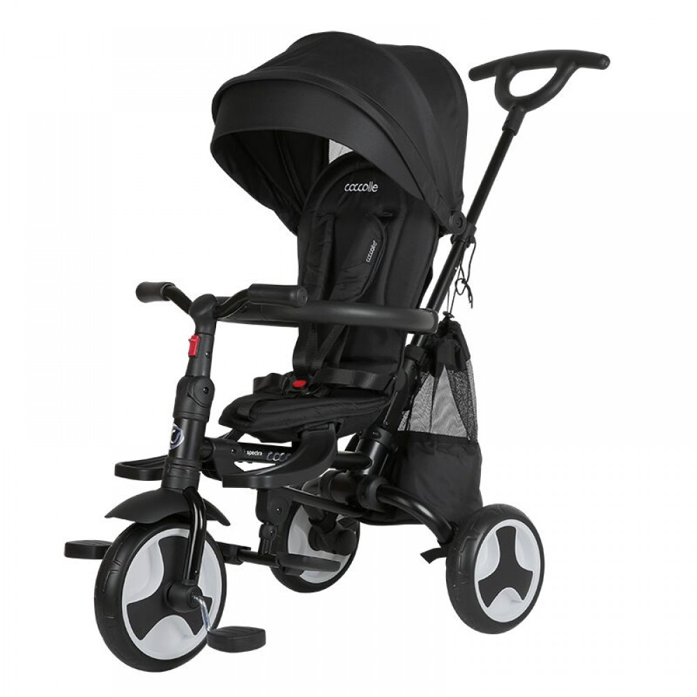 Τρίκυκλο Αναδιπλούμενο Ποδήλατο Smart Baby Coccolle Spectra Plus Jet Black Τρίκυκλο Αναδιπλούμενο Ποδήλατο Smart Baby Coccolle Spectra Plus Jet Black