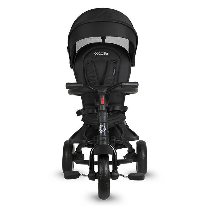 Τρίκυκλο Αναδιπλούμενο Ποδήλατο Smart Baby Coccolle Spectra Plus Jet Black 