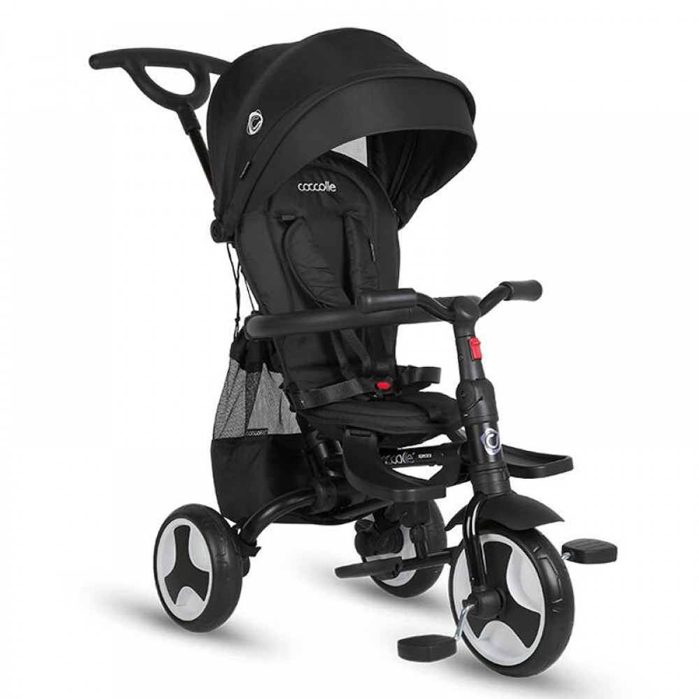 Τρίκυκλο Αναδιπλούμενο Ποδήλατο Smart Baby Coccolle Spectra Plus Jet Black Τρίκυκλο Αναδιπλούμενο Ποδήλατο Smart Baby Coccolle Spectra Plus Jet Black
