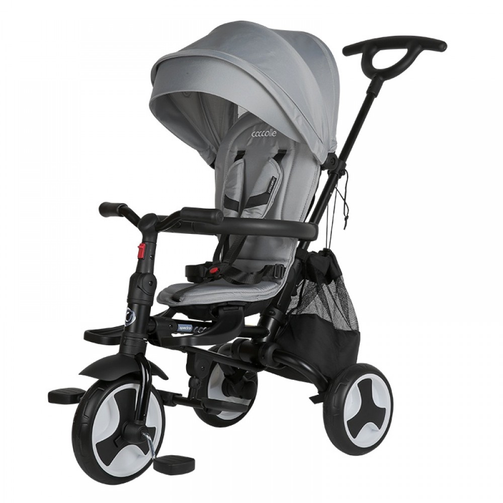 Τρίκυκλο Αναδιπλούμενο Ποδήλατο Smart Baby Coccolle Spectra Plus Neutral Grey Τρίκυκλο Αναδιπλούμενο Ποδήλατο Smart Baby Coccolle Spectra Plus Neutral Grey