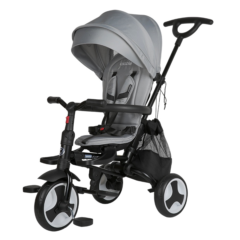 Τρίκυκλο Αναδιπλούμενο Ποδήλατο Smart Baby Coccolle Spectra Plus Neutral Grey