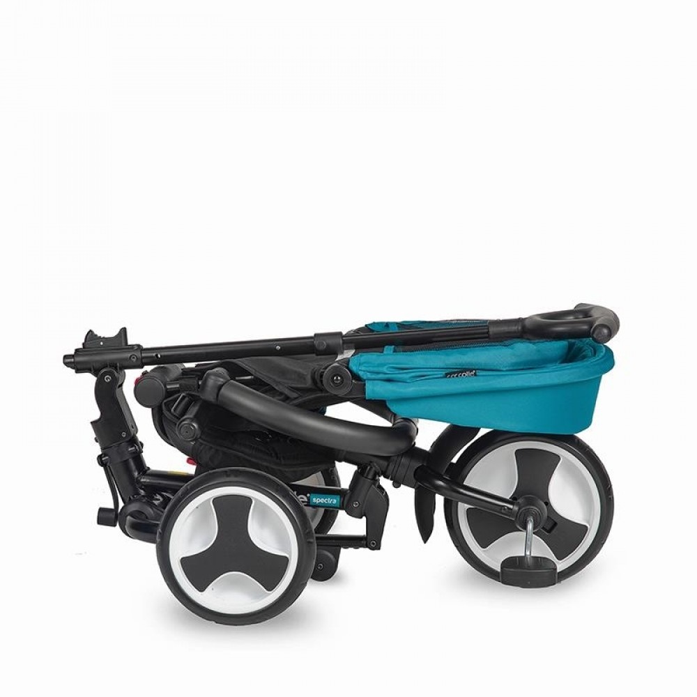 Τρίκυκλο Αναδιπλούμενο Ποδήλατο Smart Baby Coccolle Spectra Plus Turquoise Tide