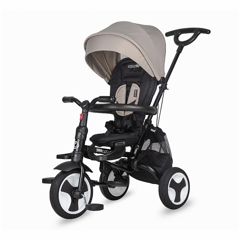 Τρίκυκλο Αναδιπλούμενο Ποδηλατάκι Smart Baby Coccolle Spectra Plus GreyStone