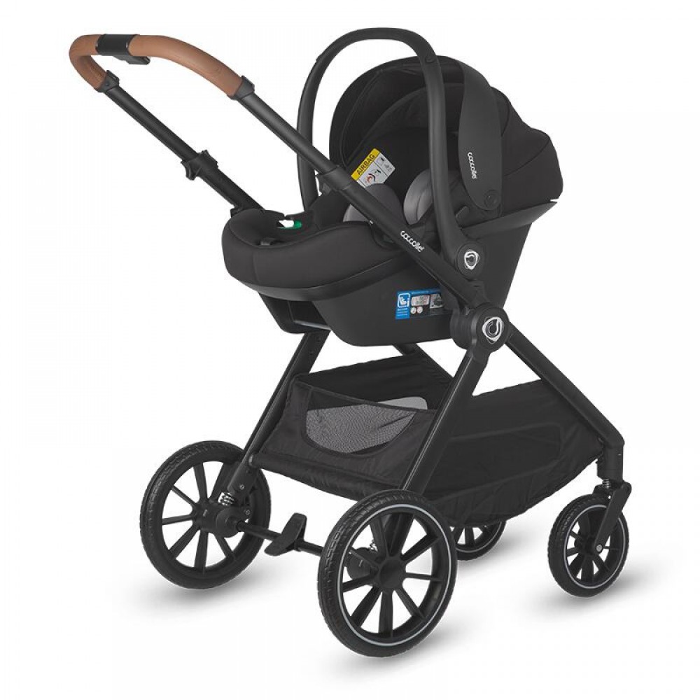 Καρότσι Smart Baby Coccolle Aspen 3in1 Jet Black