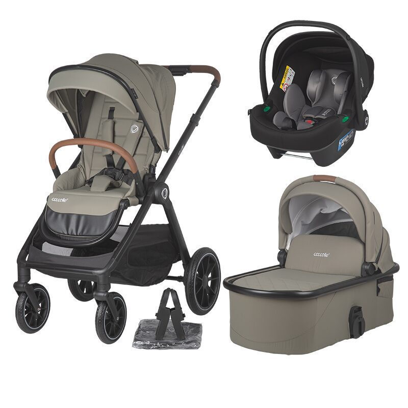 Καρότσι Smart Baby Coccolle Aspen 3in1 Sand Beige