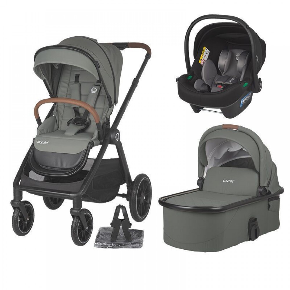 Καρότσι Smart Baby Coccolle Aspen 3in1 Moss Green