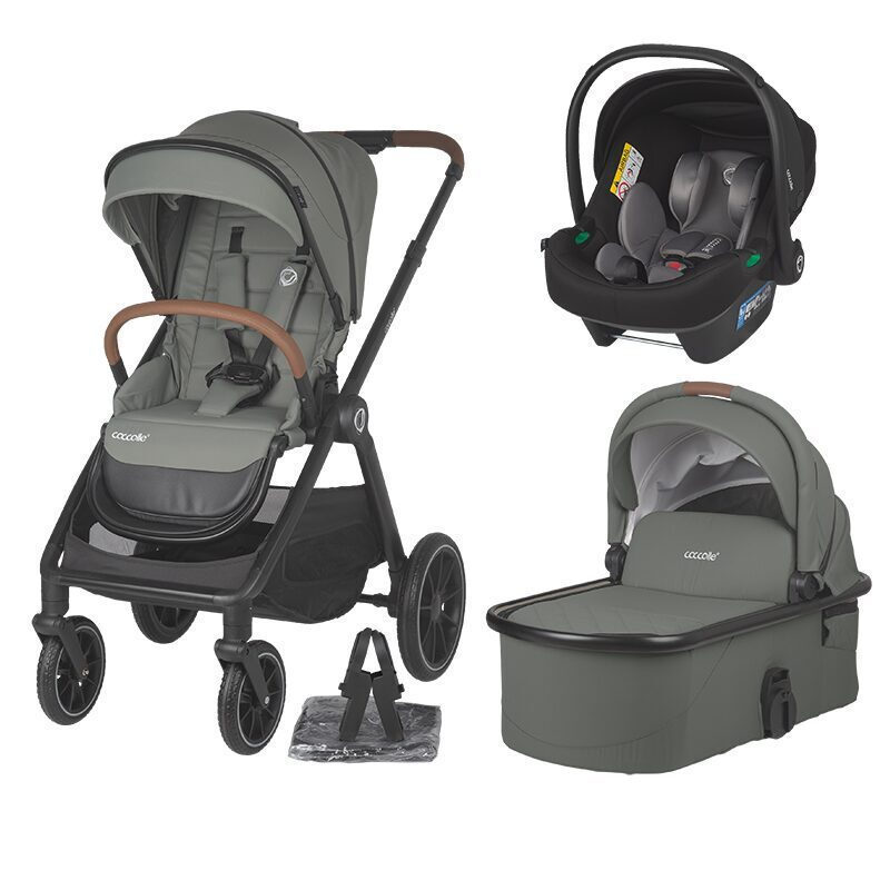 Καρότσι Smart Baby Coccolle Aspen 3in1 Moss Green