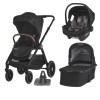 Καρότσι Smart Baby Coccolle Aspen 3in1 Jet Black