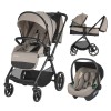 Καρότσι Smart Baby Coccolle Lissia 3in1 Butternut Beige