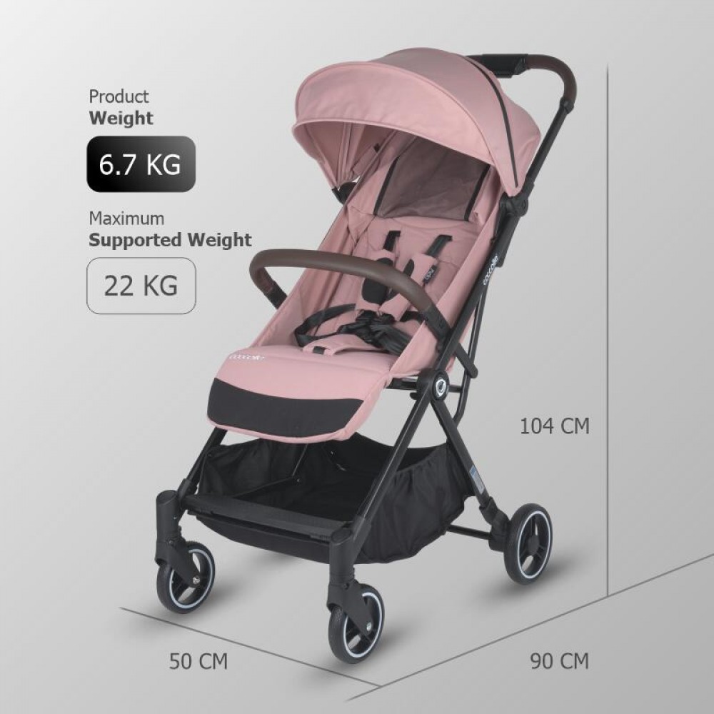 Καρότσι Autofold Sport Stroller Coccolle Melia Blush Rose