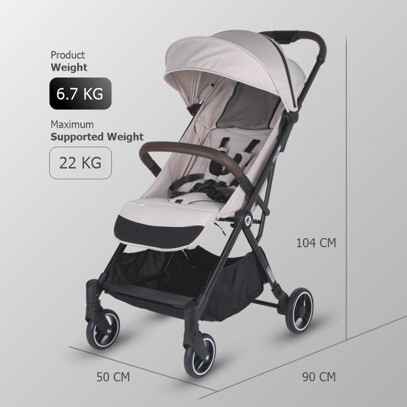 Καρότσι Autofold Sport Stroller Coccolle Melia Pearl Mist