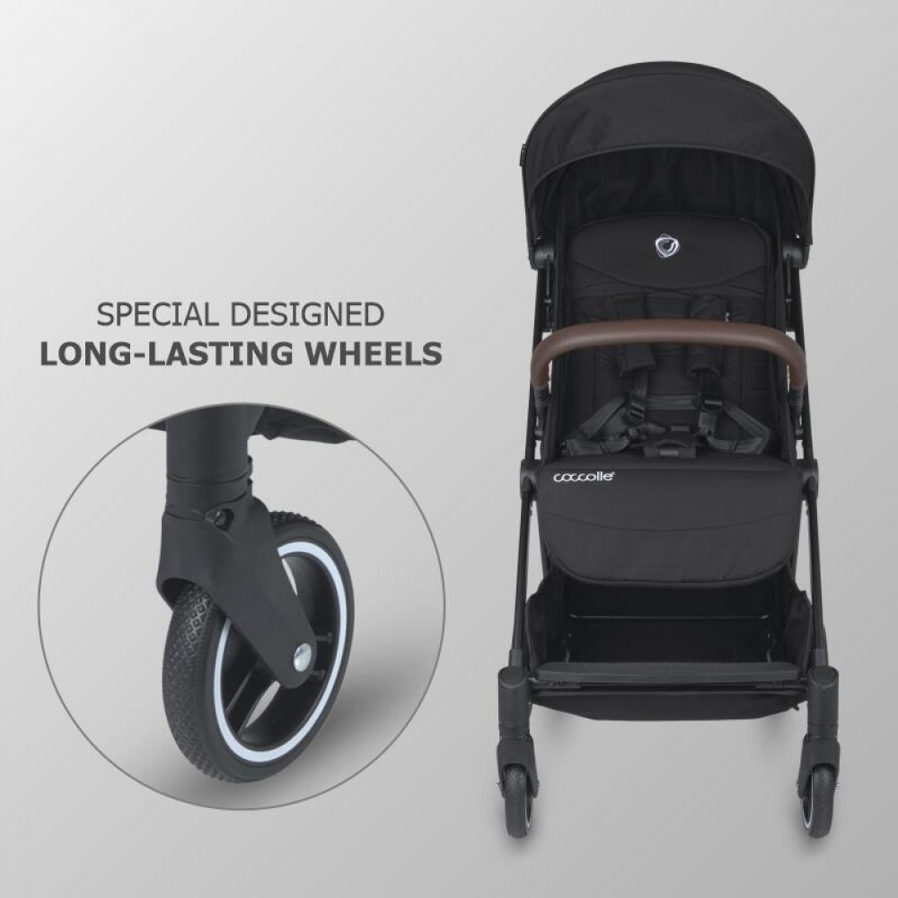 Καρότσι Autofold Sport Stroller Coccolle Melia Diamond Βlack