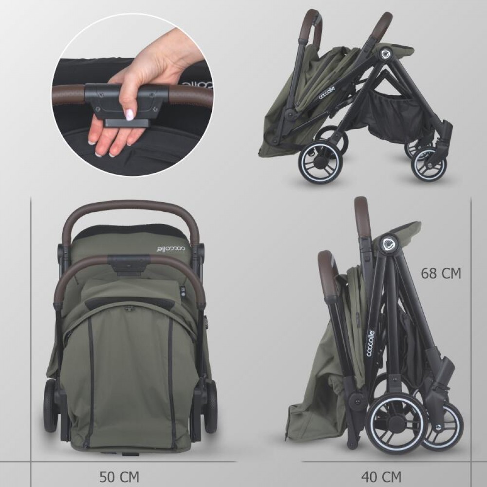 Καρότσι Autofold Sport Stroller Coccolle Melia Sage Shadow