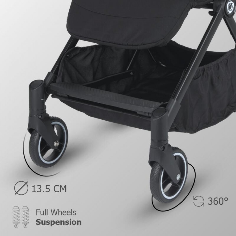 Καρότσι Autofold Sport Stroller Coccolle Melia Diamond Βlack