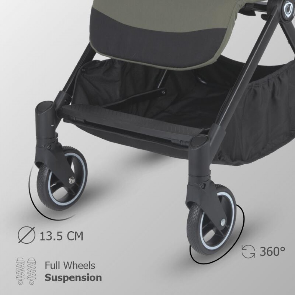 Καρότσι Autofold Sport Stroller Coccolle Melia Sage Shadow