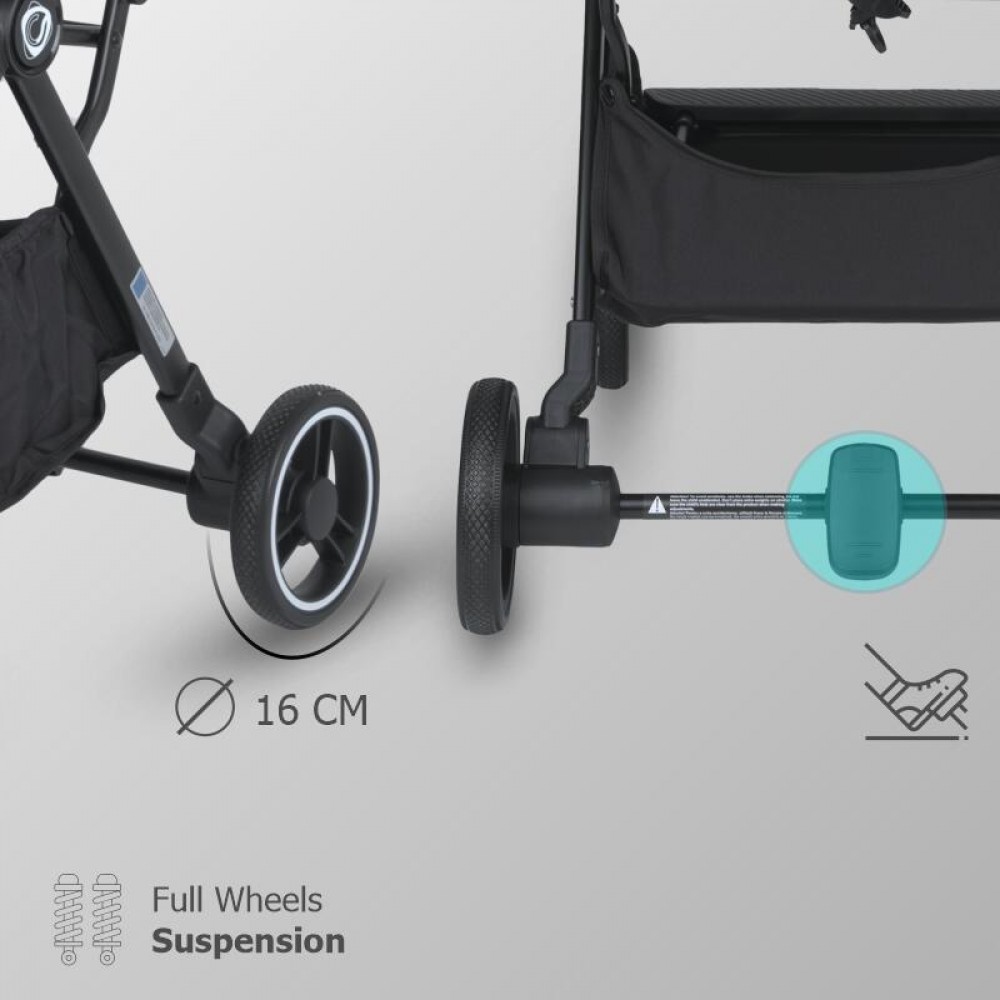 Καρότσι Autofold Sport Stroller Coccolle Melia Blush Rose