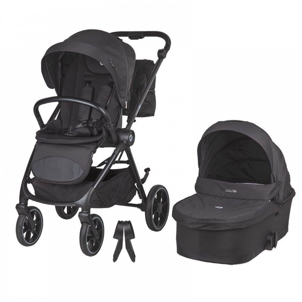 Καρότσι Smart Baby Coccolle Serry 2in1 Jet Black