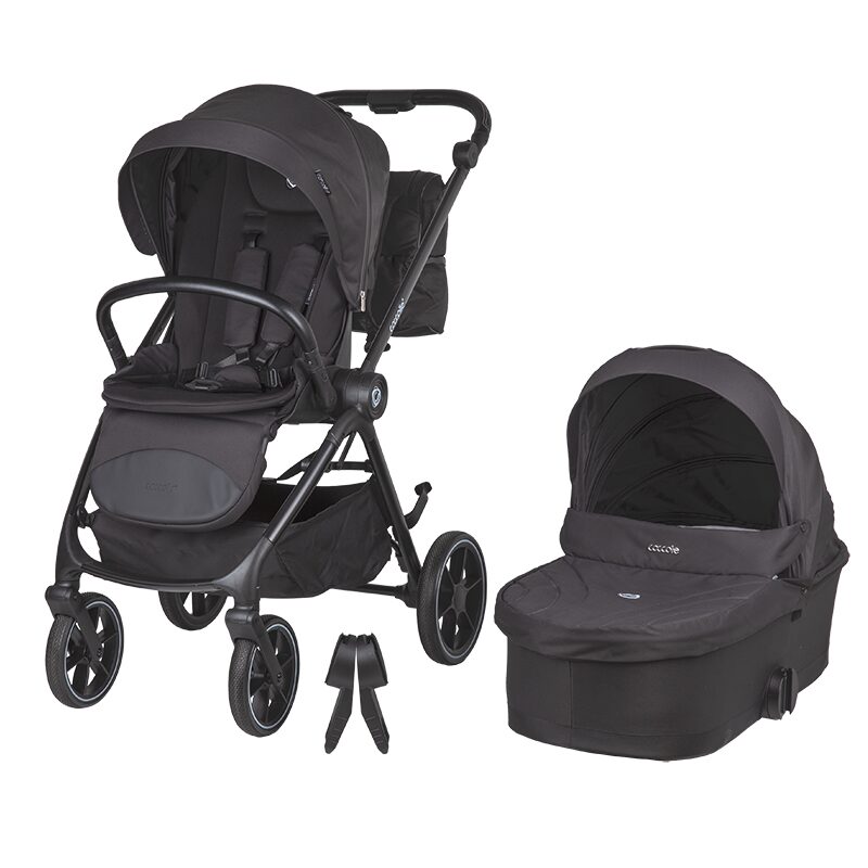Καρότσι Smart Baby Coccolle Serry 2in1 Jet Black